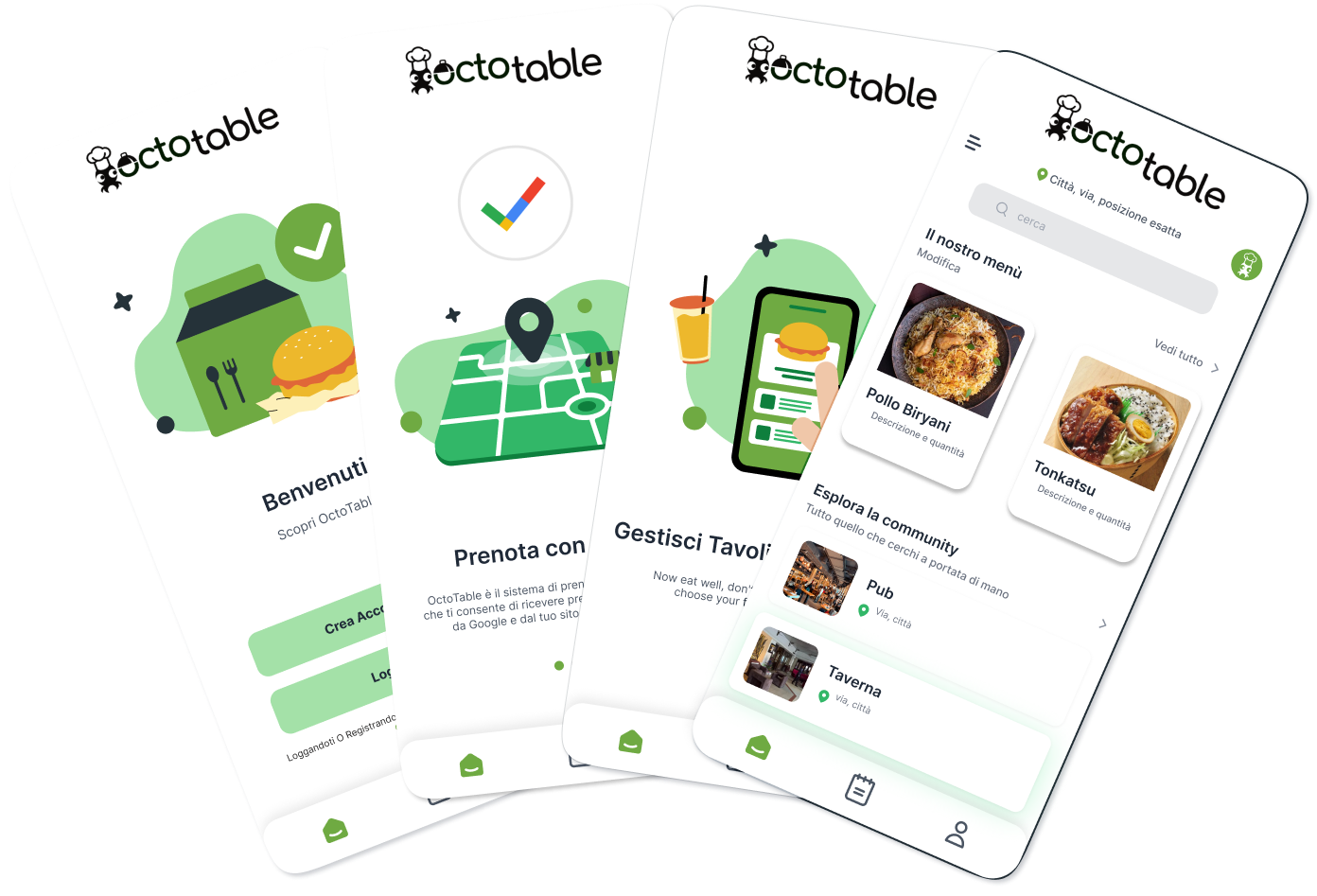 octotable landing page